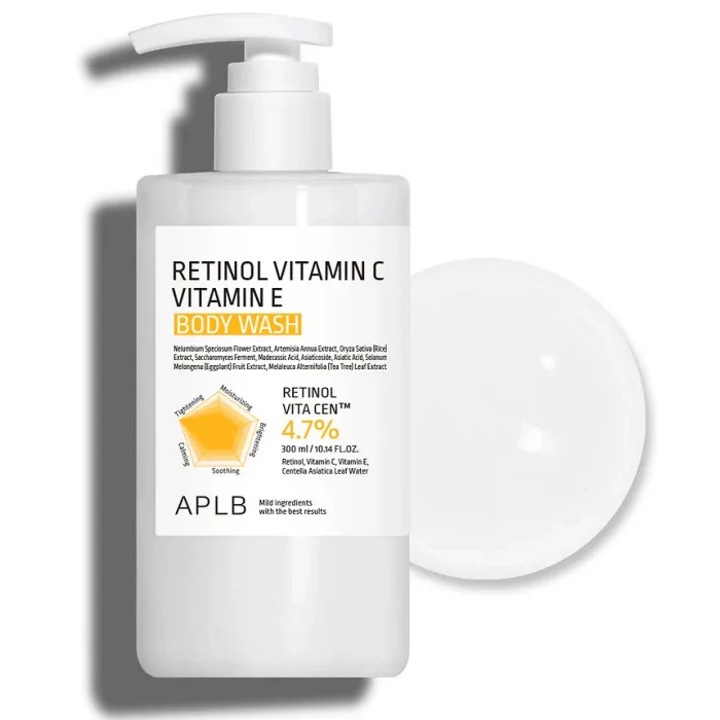 APLB Tusfürdő Retinollal, C-vitaminnal és E-vitaminnal, 250ml