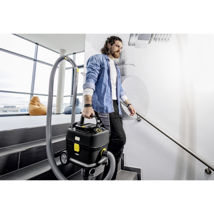 Aspirator cu acumulator T 10/1 Bp Adv HEPA Go!Further