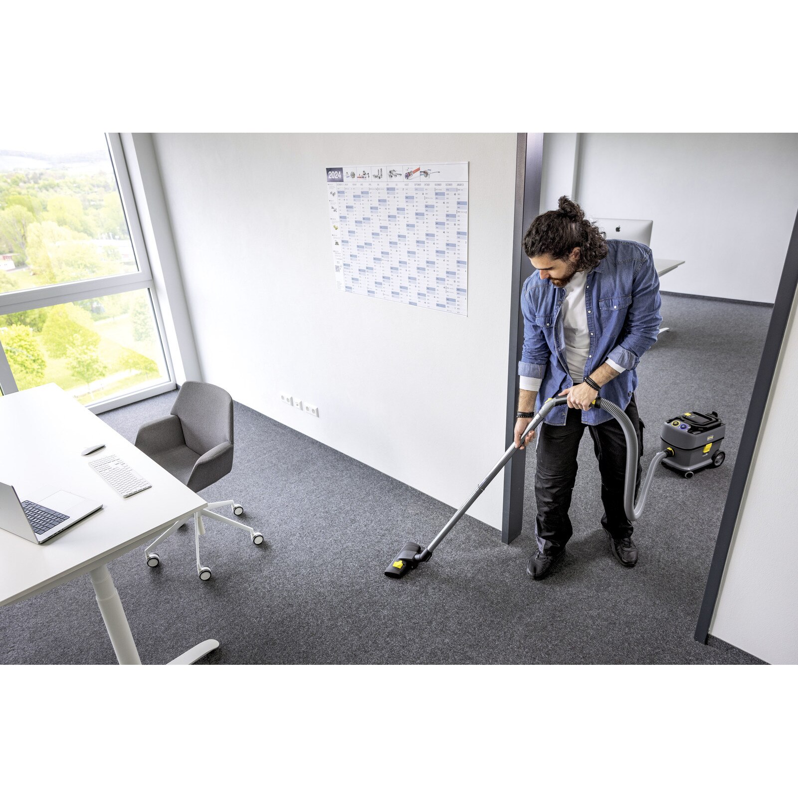 Aspirator Karcher T 10/1 Bp, 36V, 10L, 57dB, compact