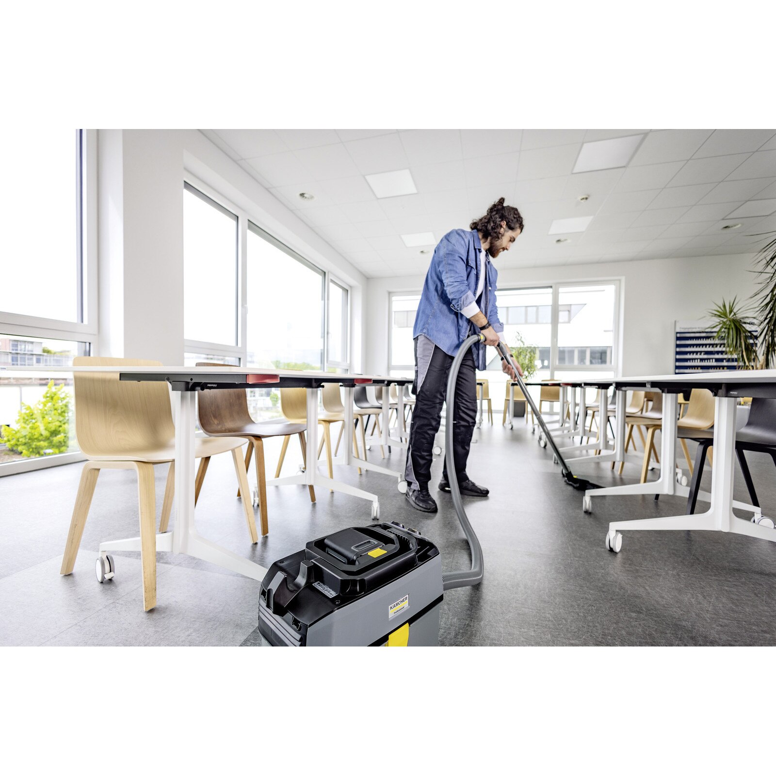 Aspirator Karcher T 10/1 Bp, 36V, 10L, 57dB, compact
