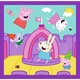 Puzzle Trefl 3 in 1, Peppa Pig, 50/36/20 piese