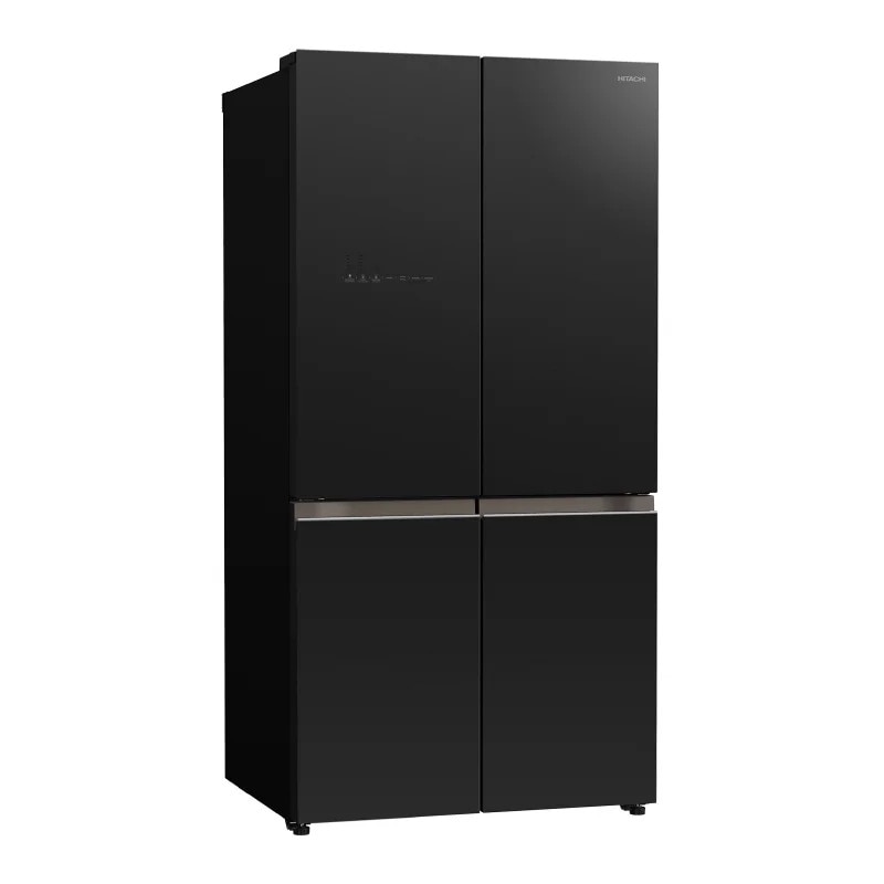Хладилник Side by side Hitachi 4-door 569L Black, 569 l, Клас E