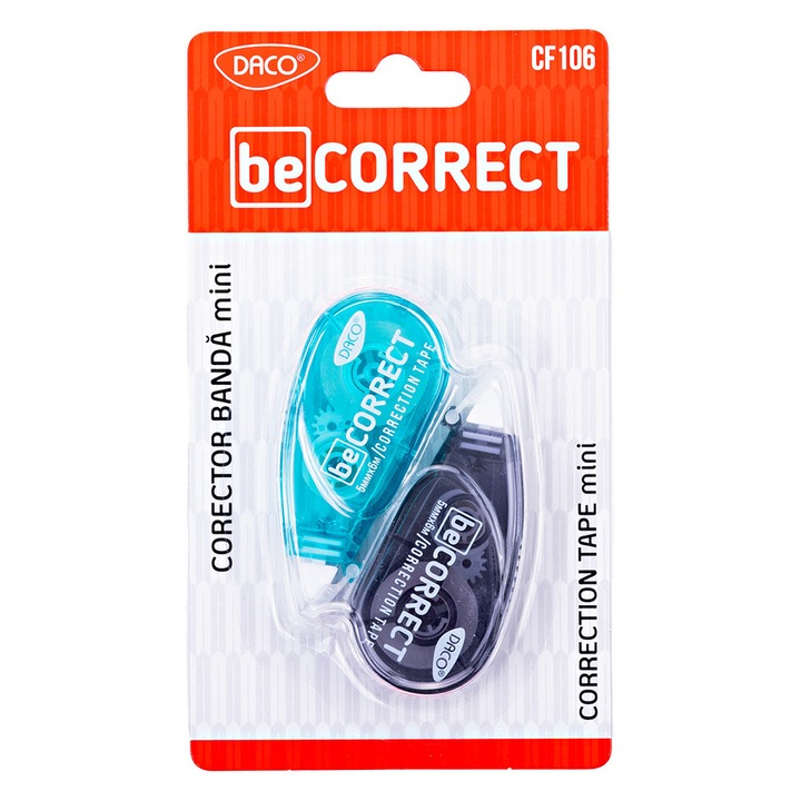 Set 2 Corectoare Banda Mini, 5 mm x 6 m, Aplicare Uscata DACO sku28
