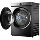 Пералня TCL FP1154SA0, 11 кг, 1400 об/мин, Клас A, Digital Inverter Motor BDLC, Super Drum, LED дисплей, Jet Spray Wash, Steam Wash, Drum Clean, Honeycomb Drum, Quick Wash 15/30', 20 програми, Автоматично дозиране, Wi-Fi, Тъмносребрист