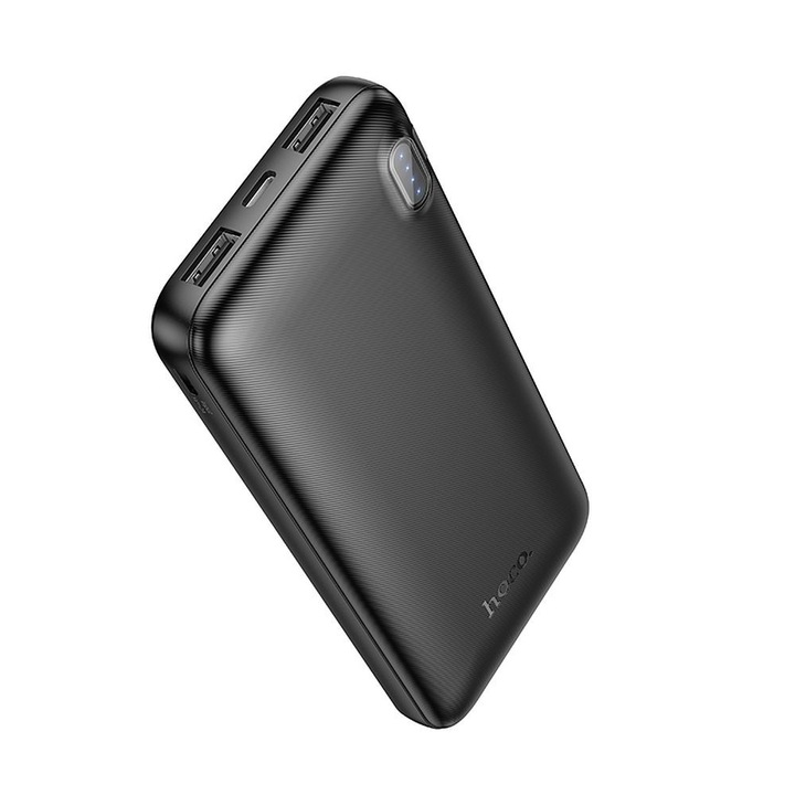 Външна батерия Hoco J128, 2A, 10000 mAh, Черна