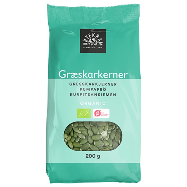 Seminte de dovleac bio, Urtekram, 200gr