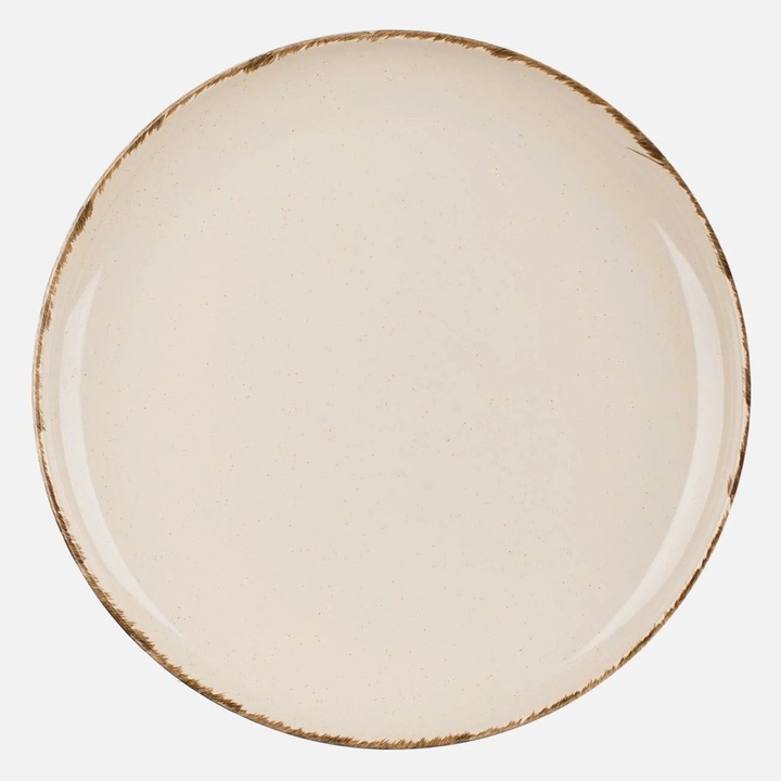 Bézs Kerámia Nordic Style Gyümölcstál Ø27cm