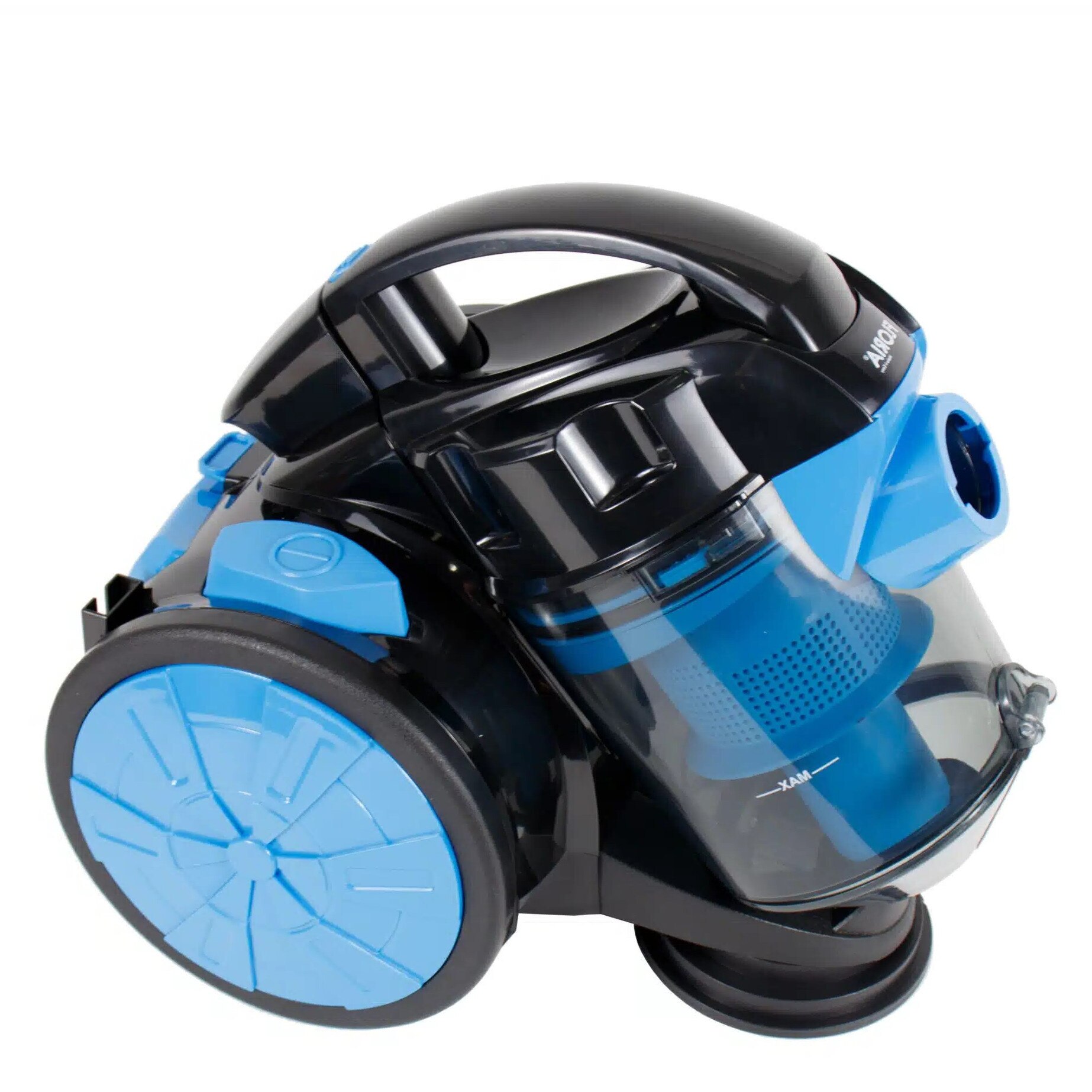 Aspirator Fara Sac, 700W, Filtru HEPA 13, Sistem Ciclonic si Furtun 360°, Bleu/Negru