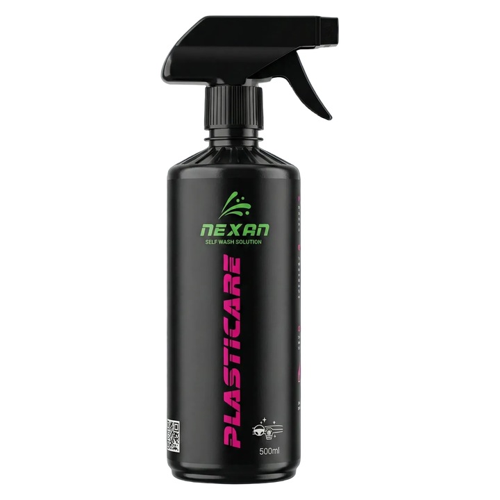 Solutie intretinere bord, dressing plastice interioare, Nexan, PlastiCare, 500 ml