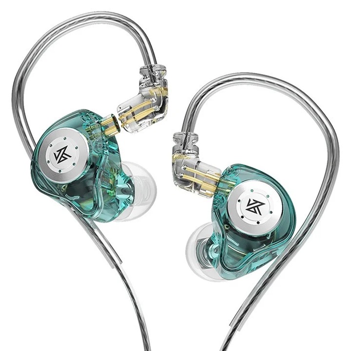 Kz Acoustics Edx Pro Cyan - Casti Monitorizare In-Ear