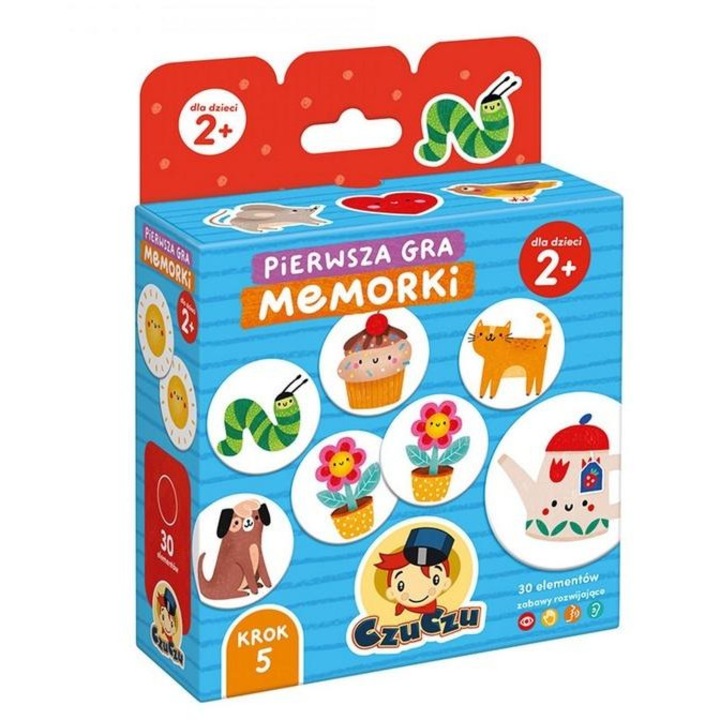 Joc de memorie Bright Junior Media multicolor 0x14x19cm set