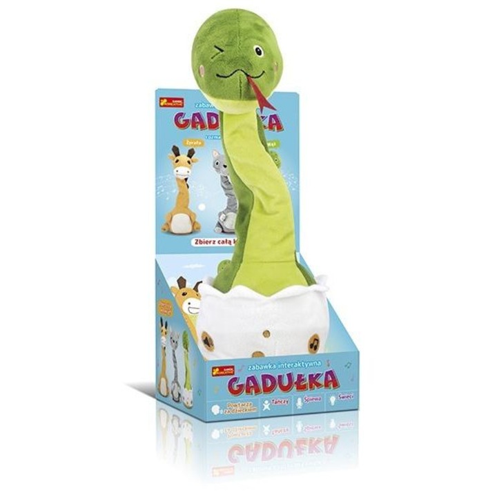 Интерактивна играчка/фигурка Ranok-Creative Gadulka Waz, говори и танцува, колекционерска кутия с прозорец, Многоцветен