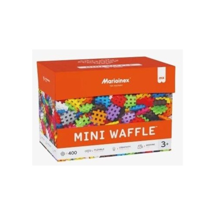 Конструктор Marioinex Mini Waffle 400 части многоцветен 3+