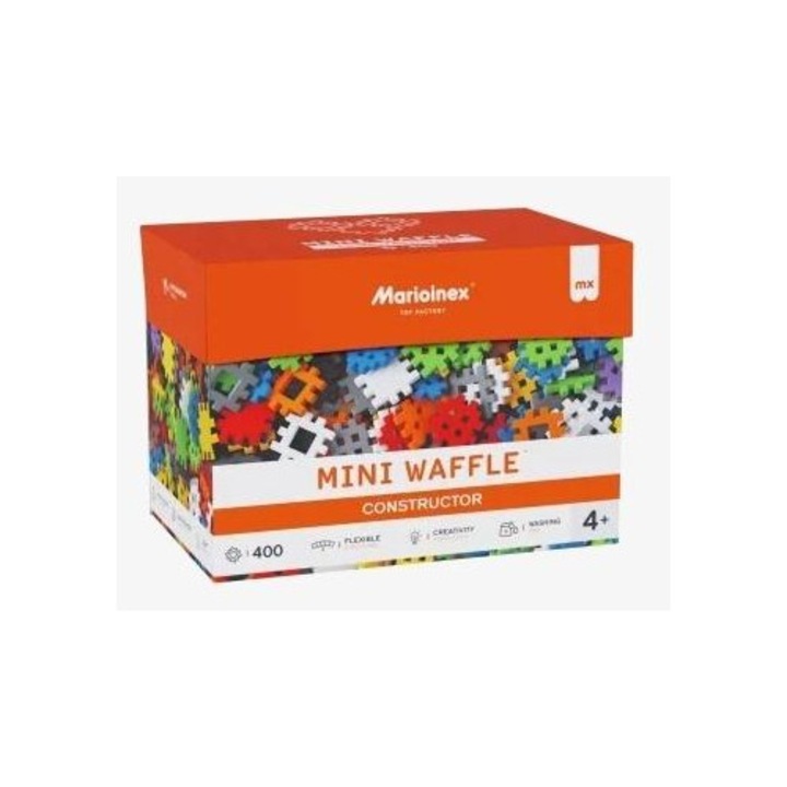 Конструктор Marioinex Mini Waffle 400 части многоцветен 3+