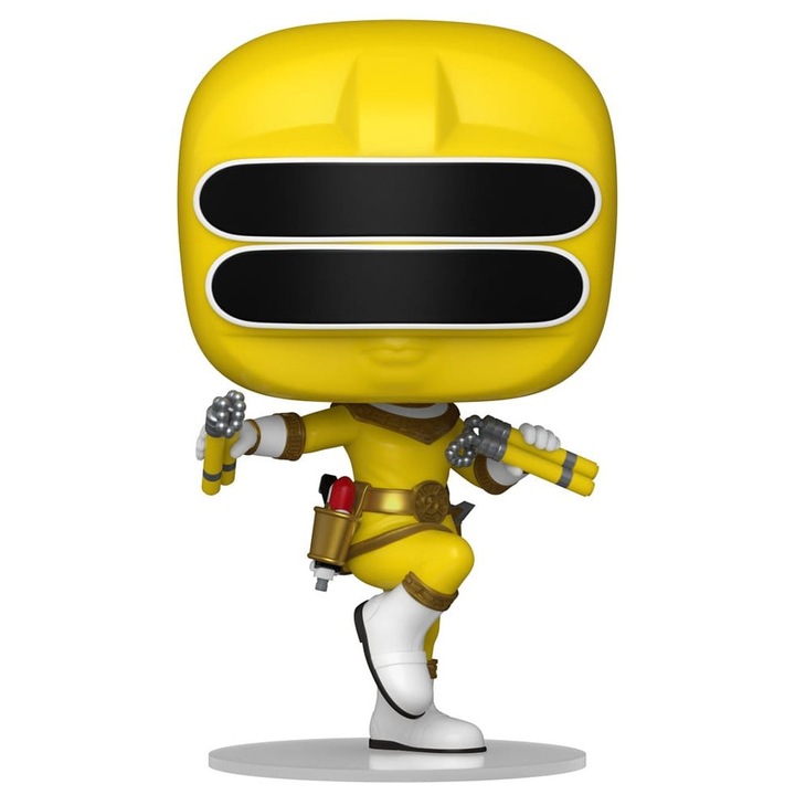 Колекционерска фигурка Funko POP! Figures Power Rangers Zeo, винил, лиценз Power Rangers, 9 см, жълт, 1 бр