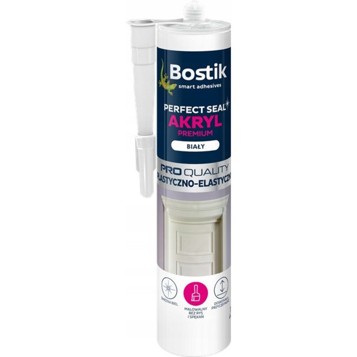 Bostik Perfect Seal akril ragasztó, fehér, 280ml, rugalmas