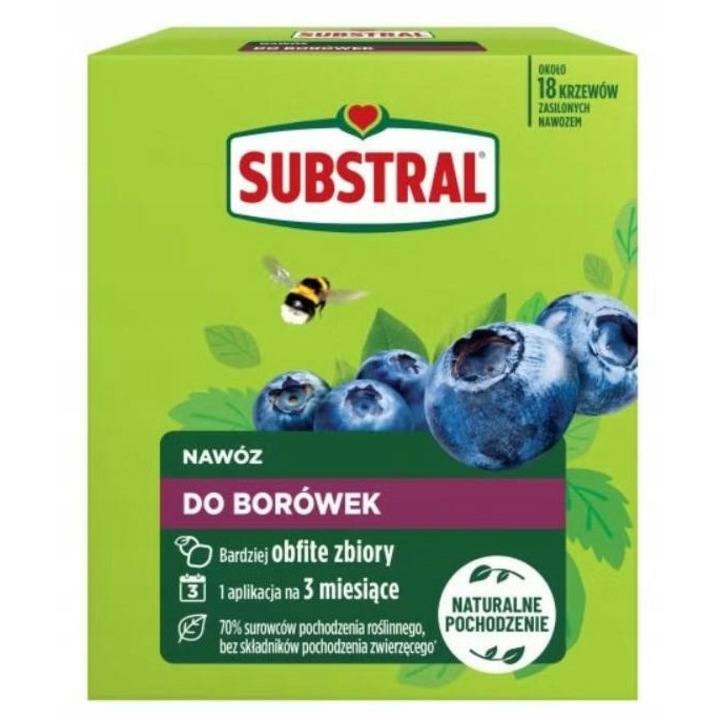 Ingrasamant natural Substral borcanele fructe 1,2 kg granulat