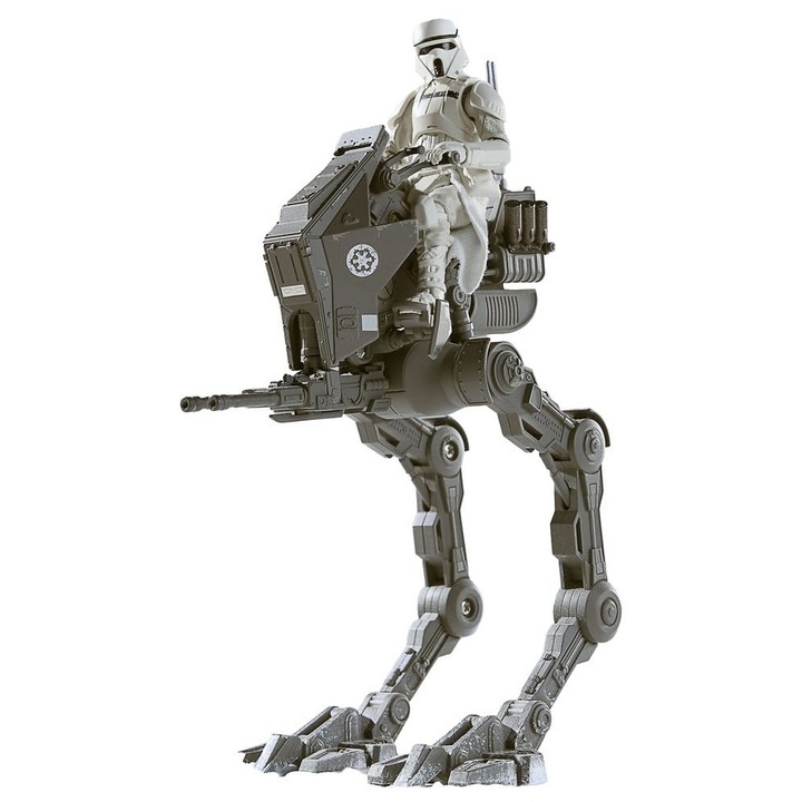 HASBRO Vintage Collection Imperial Remnant AT-RT gyűjthető jármű, A Mandalóri ihlette, realisztikus részletek diorámákhoz, Szürke, 10 cm