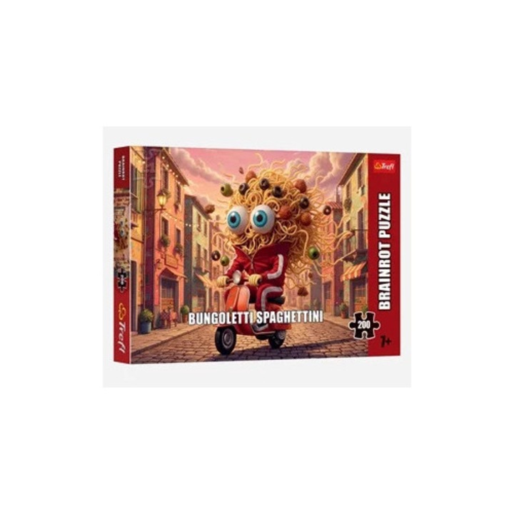 Пъзел Brainrots Bungoletti Spaghettini (200 части) - Trefl