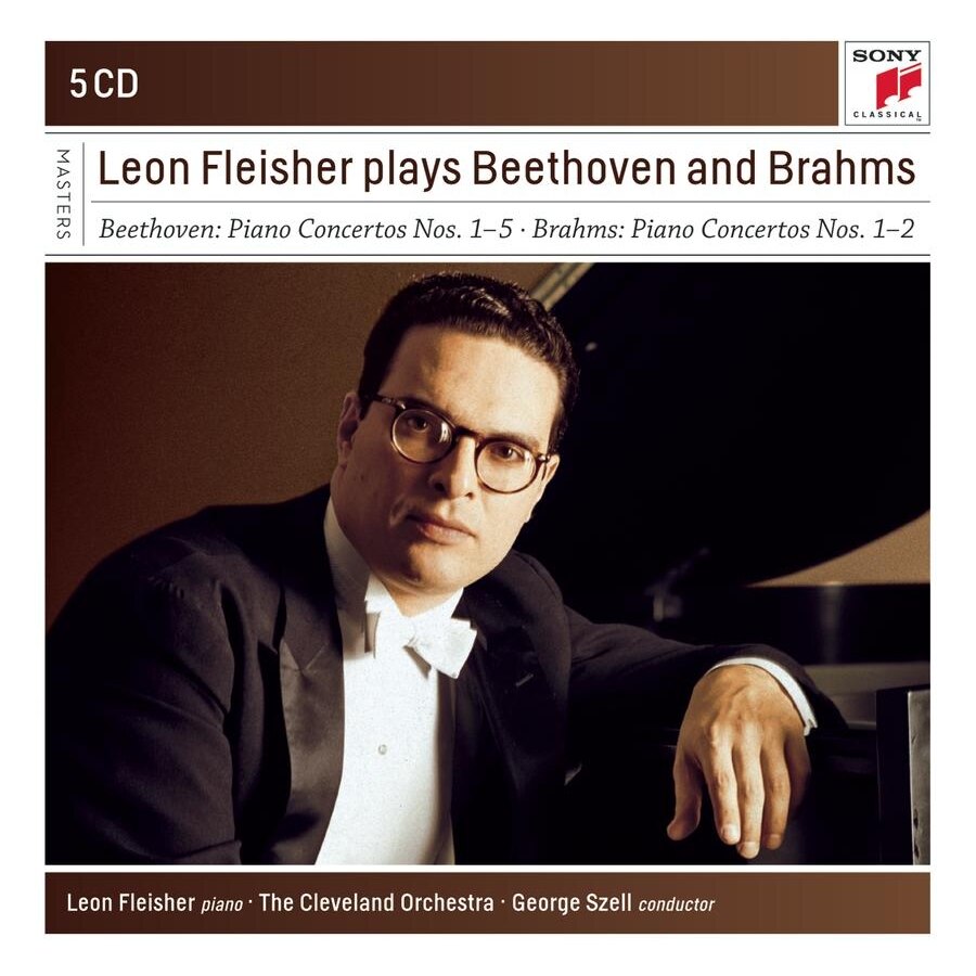 Leon Fleisher-Concertos Pour Piano-Beethoven, Mozart, Brahms-5CD