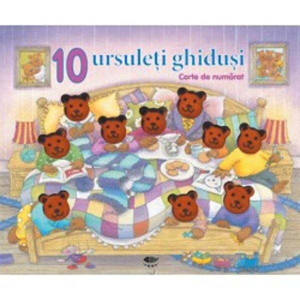 10 ursuleti ghidusi - Carte de numarat