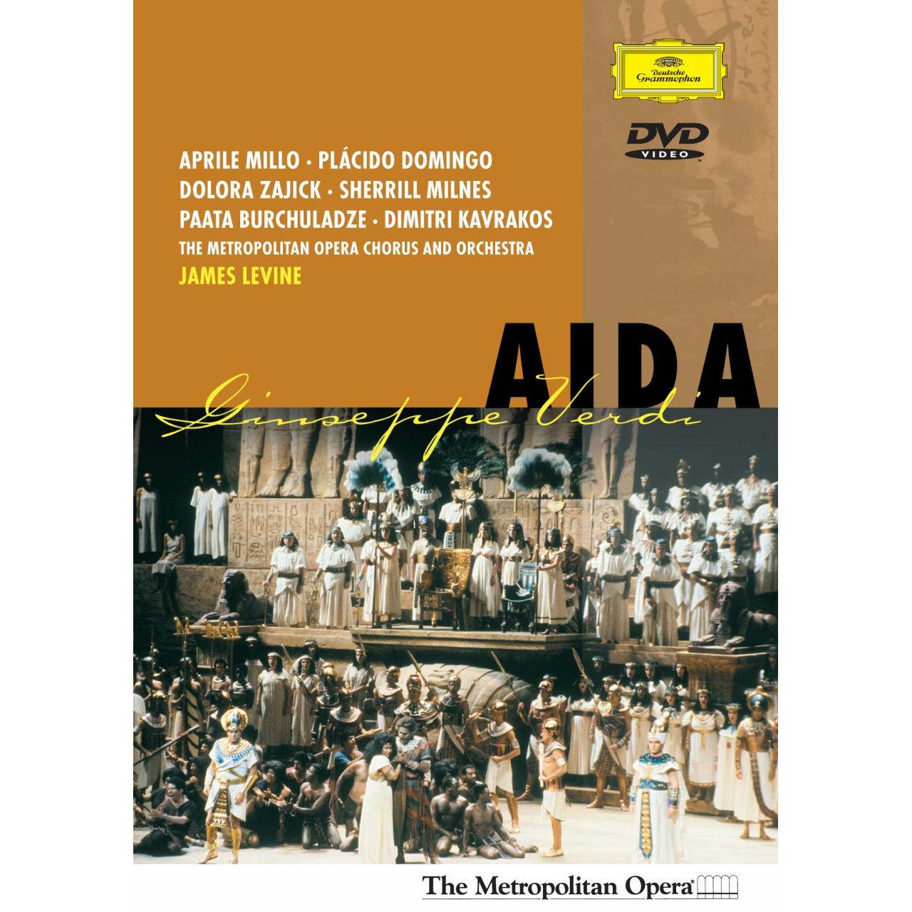 Aprile Millo, Placido Domingo, Dolora Zajick, Sherrill Milnes, Paata Burchuladze, Dimitri Kavrakos-Aida-Verdi-DVD