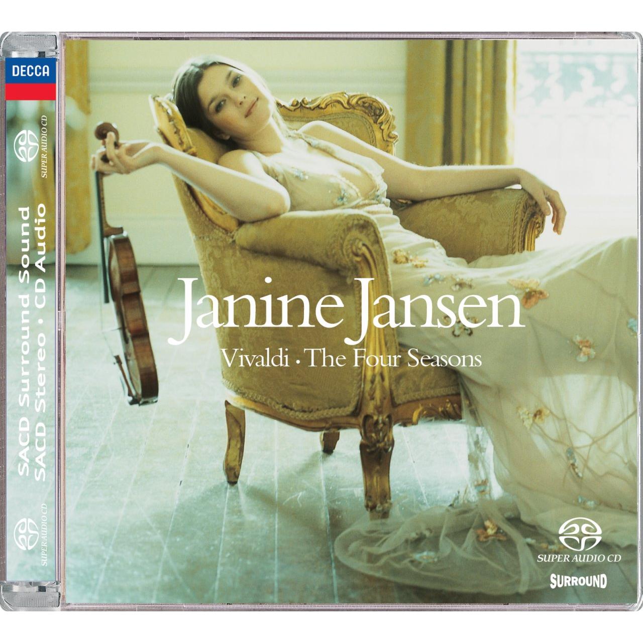 Candida Thompson, Elizabeth Kenny, Henk Rubingh, Jan Jansen, Janine Jansen, Julian Rachlin, Maarten Jansen, Stacey Watton-The Four Seasons-Antonio Vivaldi-CD