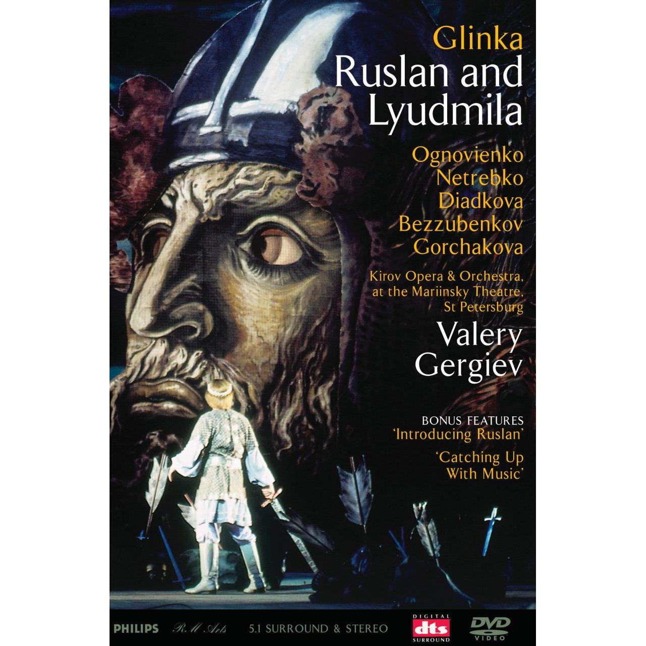 Anna Netrebko, Gennady Bezzubenkov, Galina Gorchakova-Ruslan And Lyudmila-Glinka-2DVD