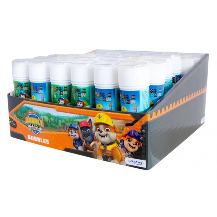 Baloane de sapun Simba Rubble si echipa, licentiat, pentru copii peste 3 ani, multicolor, 55 ml