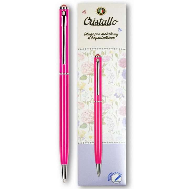 Pix metalic Penmate Cristallo Swarovski rózsaszín 0,7mm