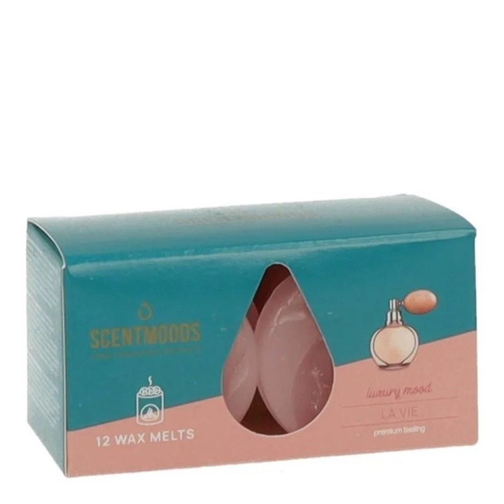 Illatviaszok ScentMoods La Vie 12 tabletta többszínű