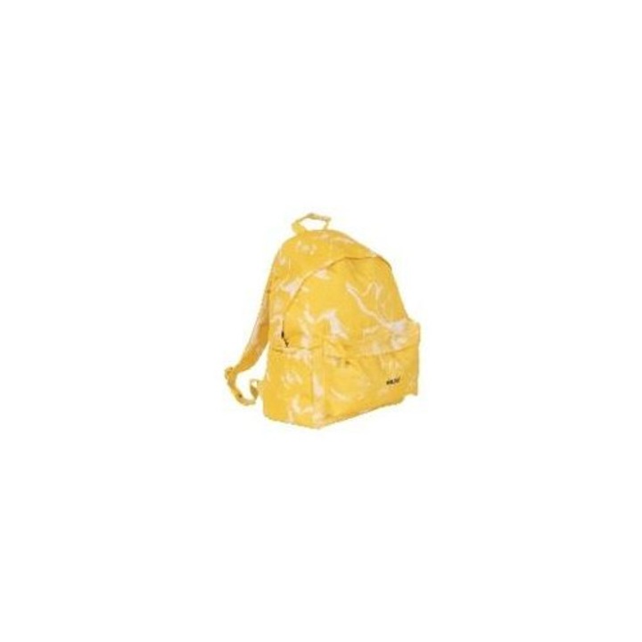 MILAN, rucsac scolar textil clasic 22 l, galben