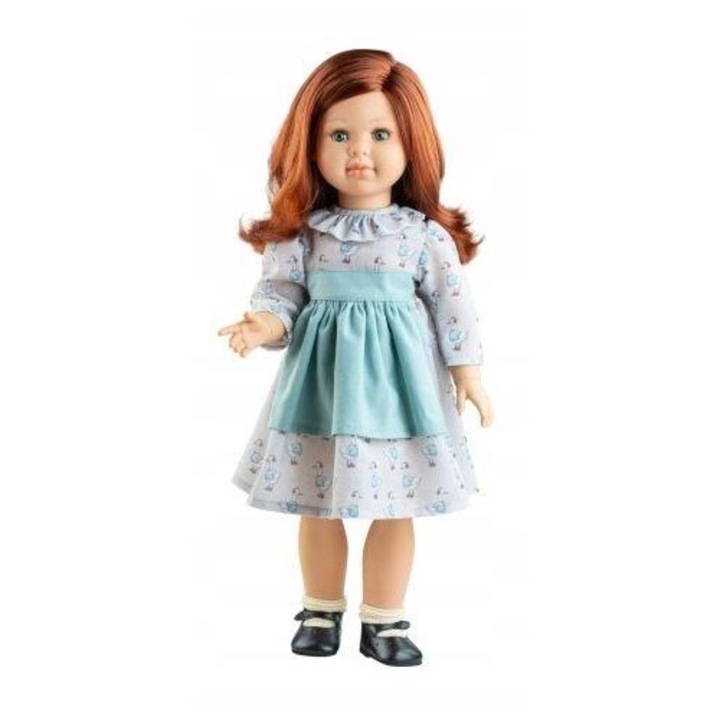 Paola Reina Sandra baba, 60cm, mozgatható ízületek, többszínű