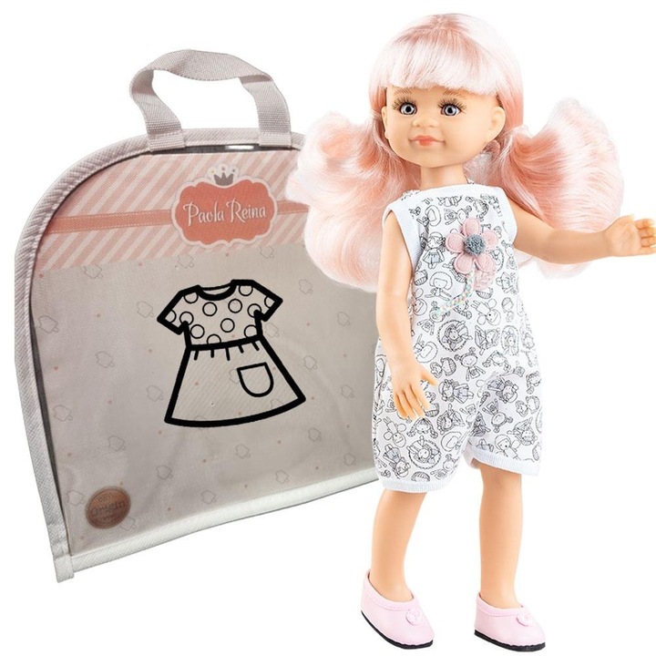 Paola Reina 32cm babaruha szett, többszínű, cipő nélkül