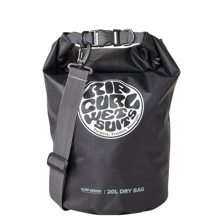 Плажна чанта Rip Curl Surf Series 20L черно сиво 25x60cm