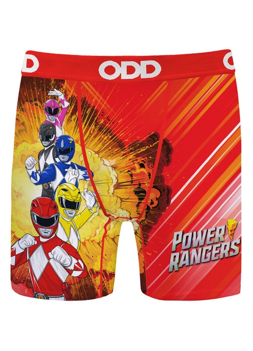 ODD SOX Power Rangers boxeralsó, többszínű, pamut, S INTL