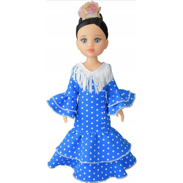Paola Reina Carmen flamenco vinil többszínű 32cm-es baba
