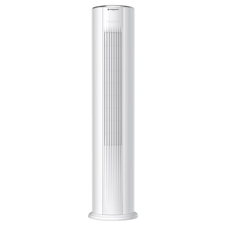 Колонен климатик Nippon NPC-24MCFL, 24000 BTU, 45 м2, А++/А+, R-32, Бял