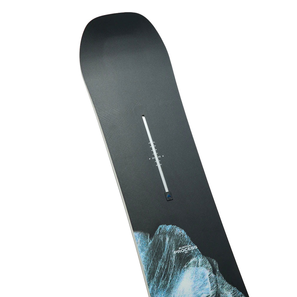 Placa snowboard Burton Process, freestyle, all-mountain, negru