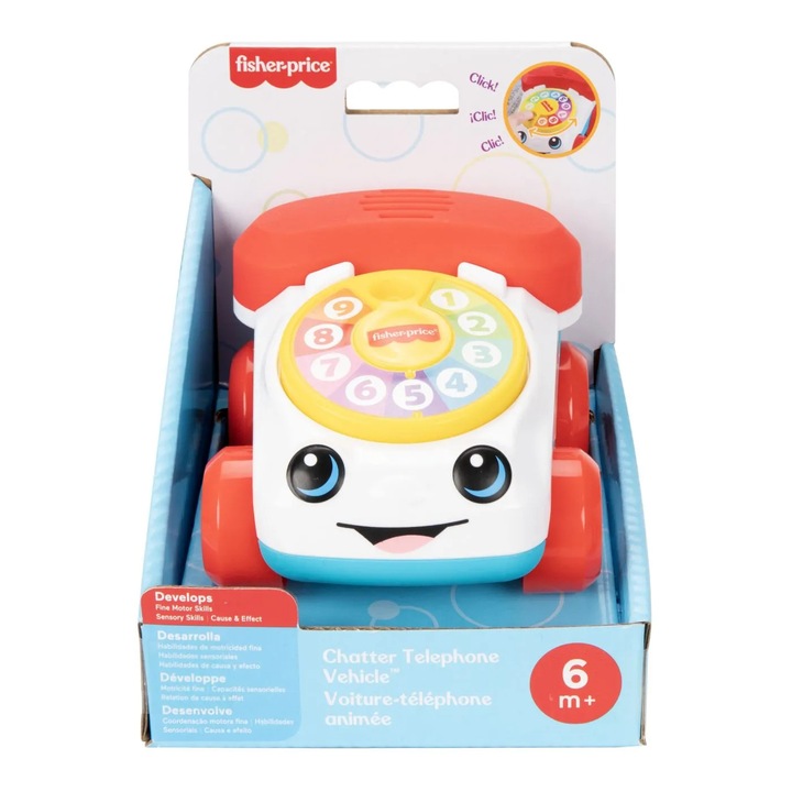 Fisher Price Jucarie Interactiva Vehicul Telefon
