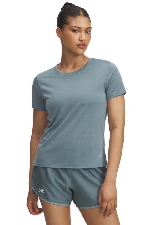 Under Armour, Tricou pentru alergare Launch, Albastru prafuit