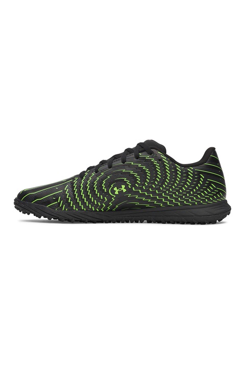 Under Armour, Pantofi Shadow Select 4 pentru fotbal, Verde/Negru