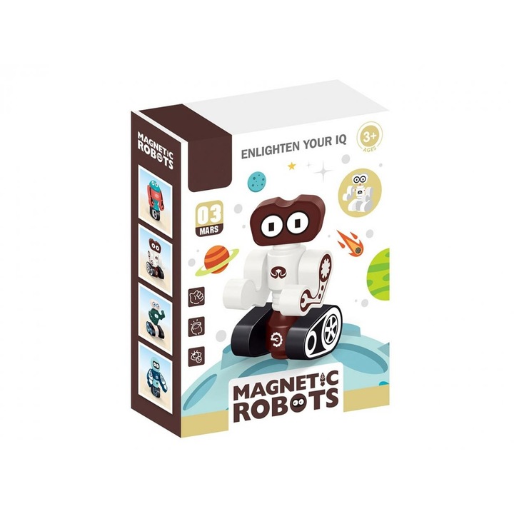 Madej többszínű robot figura 19x15x6cm 3+ éves gyerekeknek