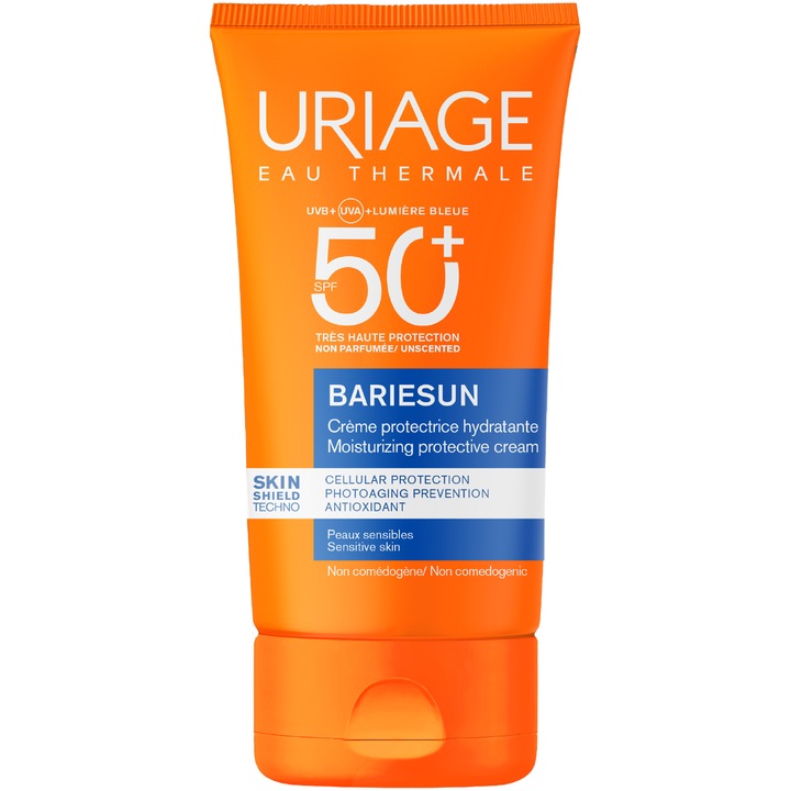 Crema Protectie solara SPF50+ Uriage Bariesun fara parfum, 50 ml