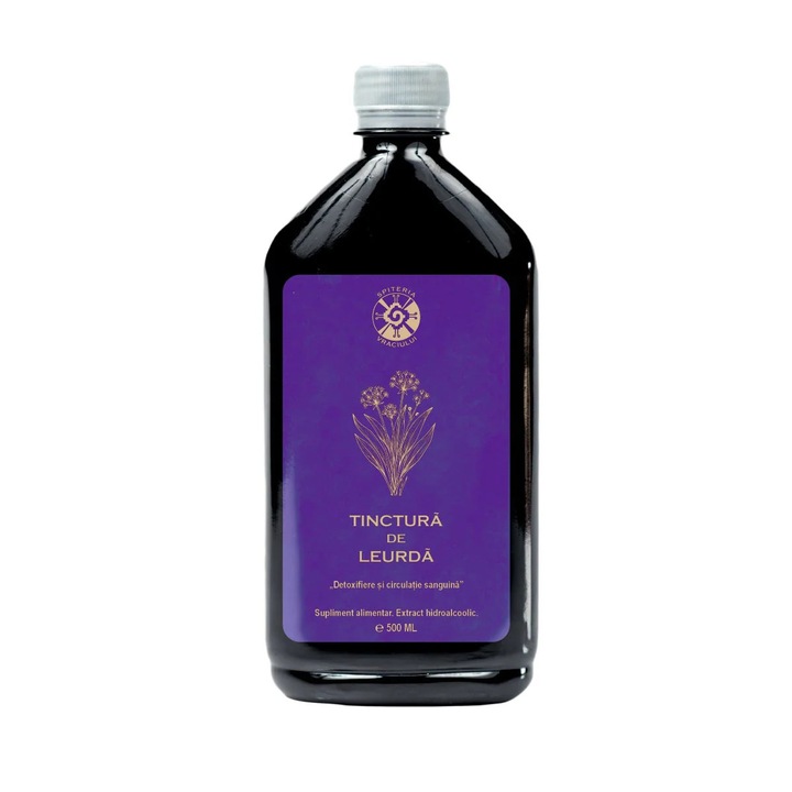 Tinctura de Leurda – Detoxifiere si Circulatie Sanguina, 500ml