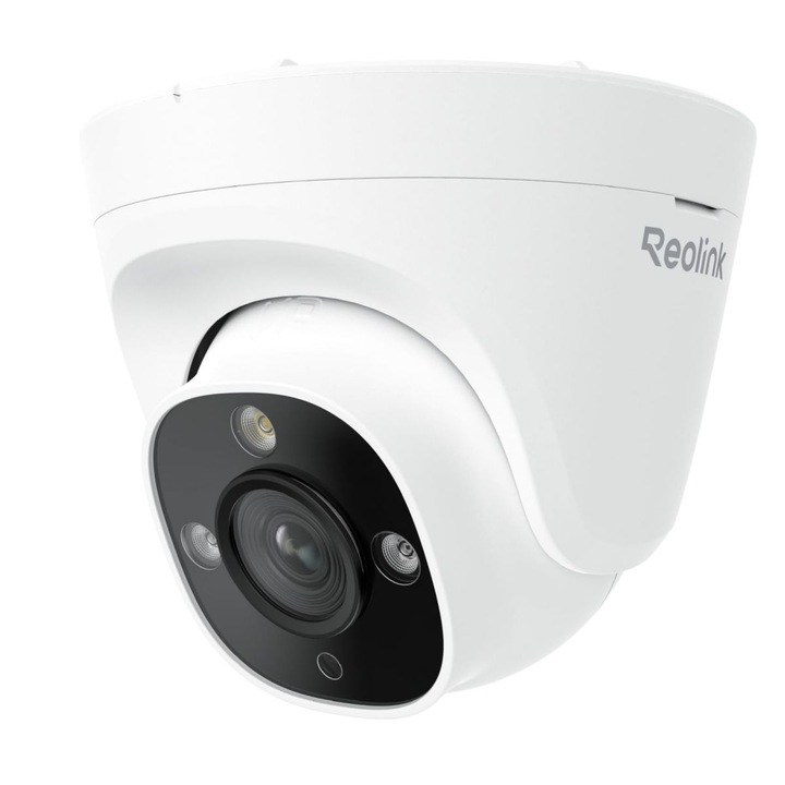 Camera IP Reolink 8MP 4K Dual Light 30m, lentila 2.8mm, microfon si speaker, PoE, RP-PCT8M
