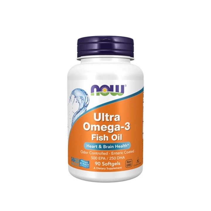 Supliment Alimentar, Now, Ultra Omega 3, 90 softgeluri