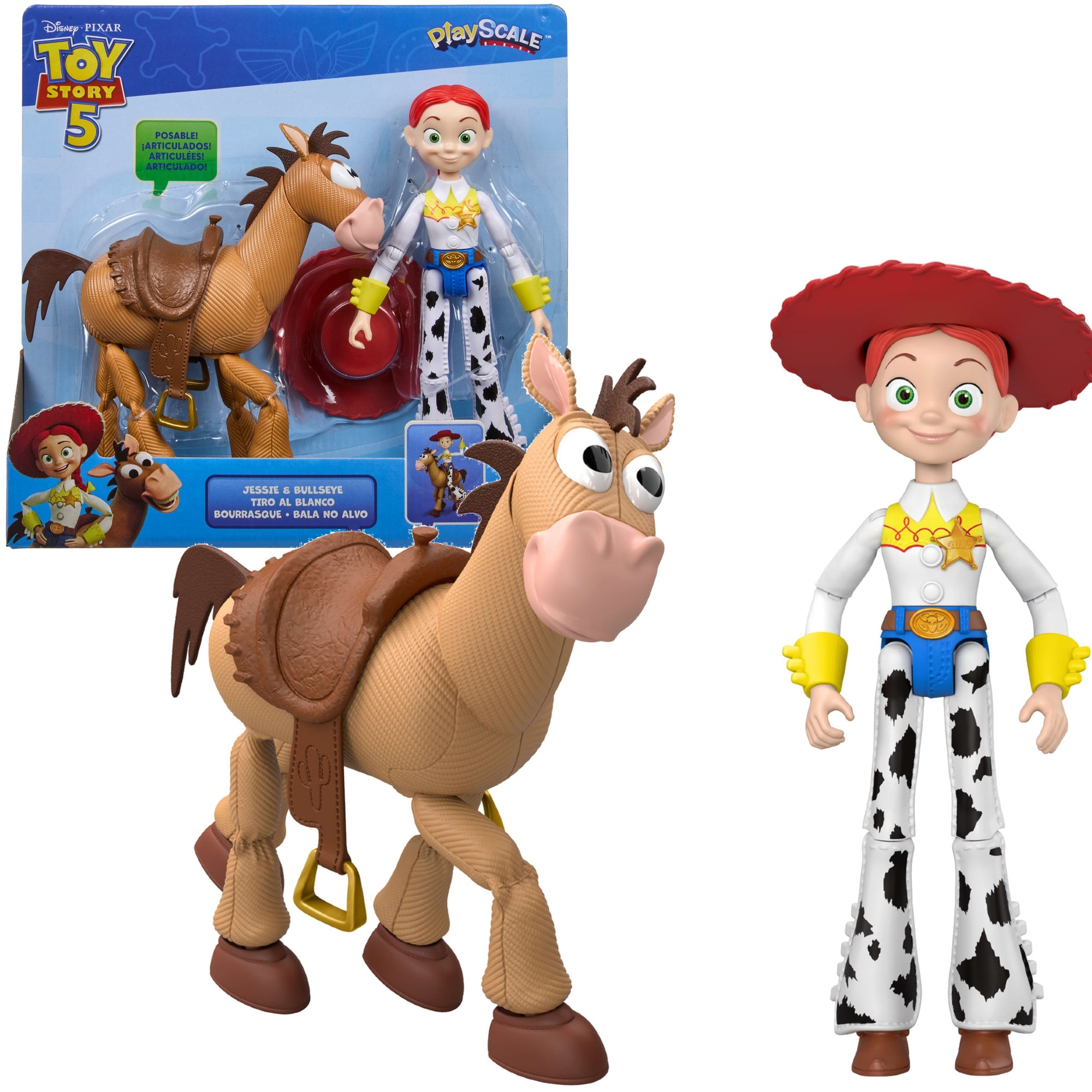 Figurina Jessie, Toy Story, interactiva, multicolor, 38 cm - eMAG.ro