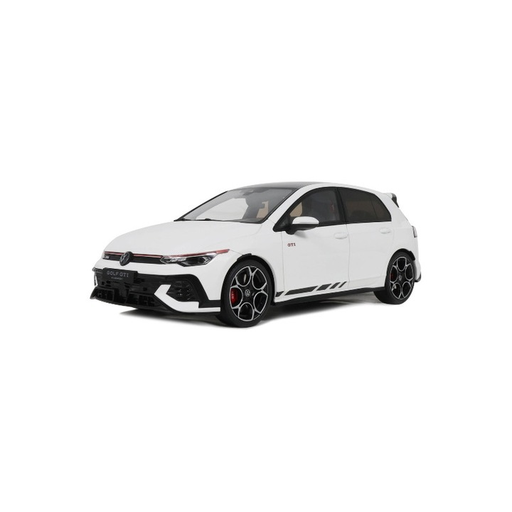 Volkswagen Golf 8.2 GTI Clubsport autómodell, Pure White, 2024, 1:18, OT1221, Otto Models