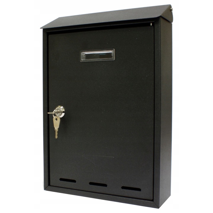 Verotech postaláda 330x220x70mm sötétszürke